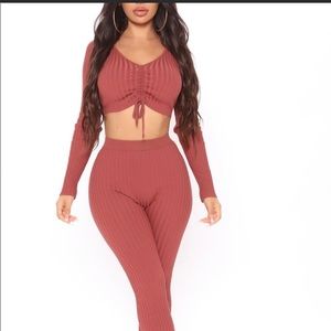 2 piece sweater leggings set